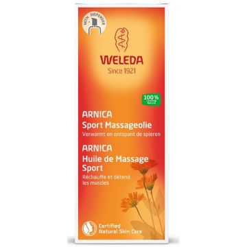 Arnica sport massageolie 100ml Weleda