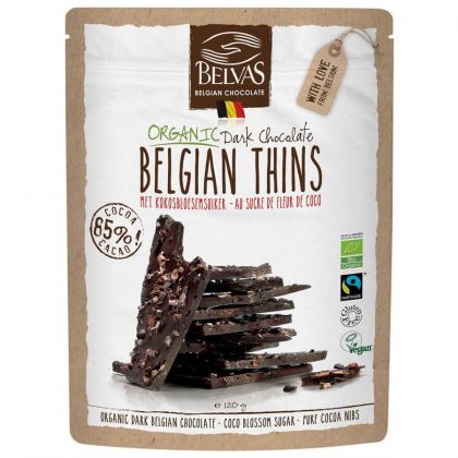 Belgian thins puur quinoa goji 120gr Belvas