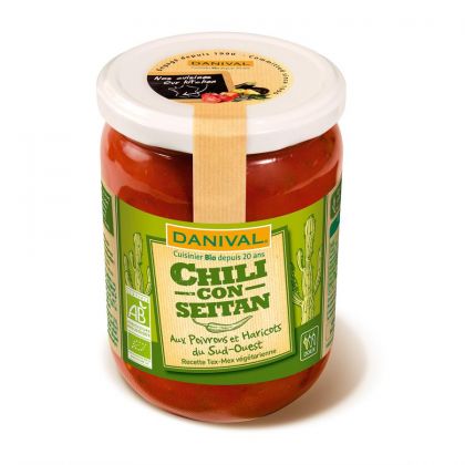 Chili con seitan 525gr Danival