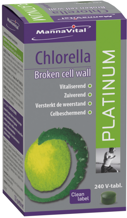 Chlorella platinum 240 v-tabs Mannavital