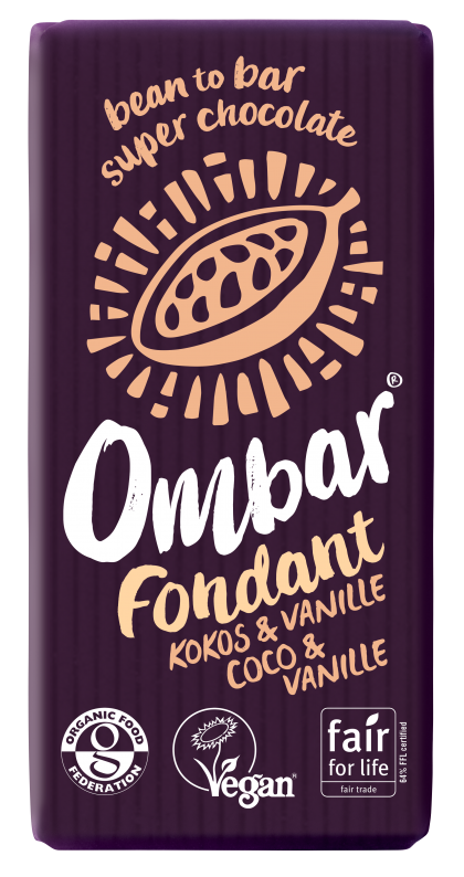 Fondant kokos vanille 35gr Ombar