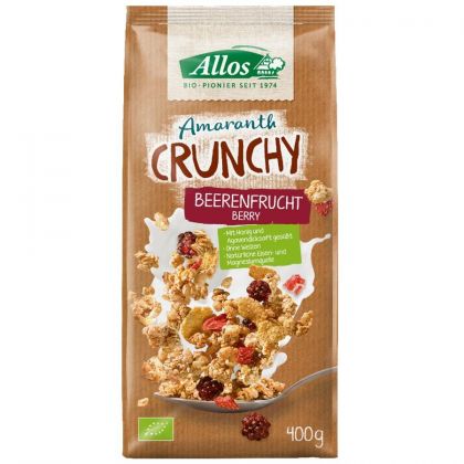 Amaranth crunchy rode vruchten 400gr Allos