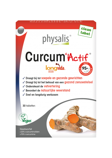 Curcum actif 30 tabl Physalis