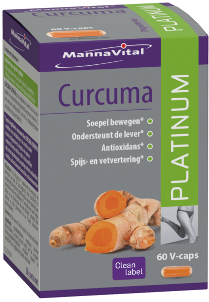 Curcuma platinum 60 v-caps Mannavital