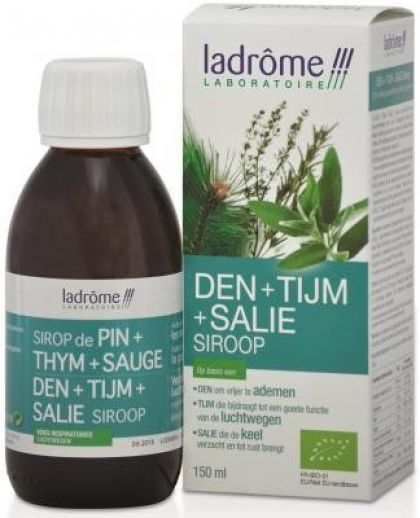 Den tijm saliesiroop 150ml Ladrôme