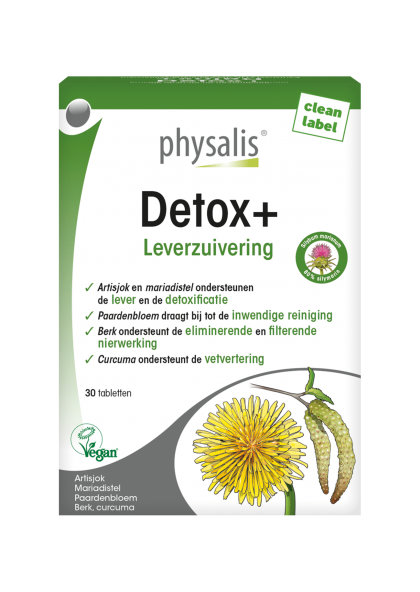 Detox+ 30 tabl Physalis