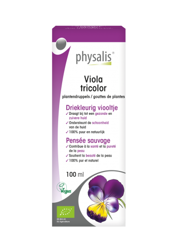 Driekleurig viooltje 100ml Physalis