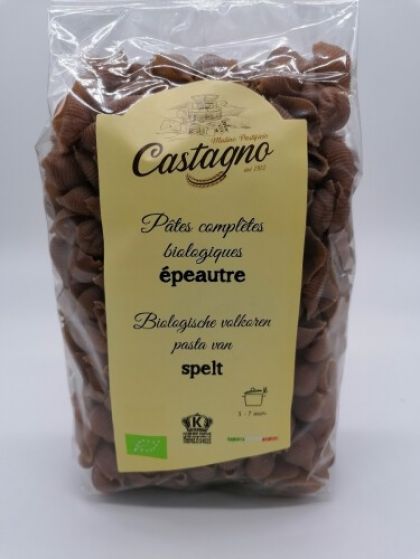 Escargots spelt volkoren 500gr Castagno