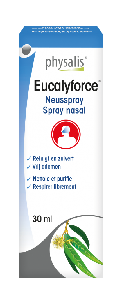 Eucalyforce neusspray 30ml Physalis