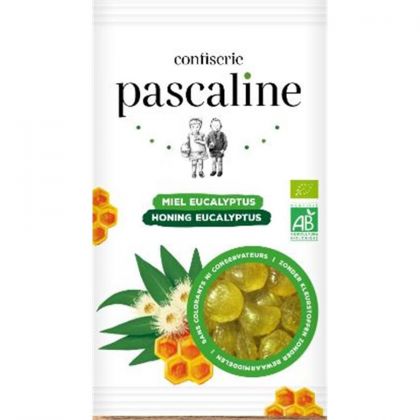 Honing eucalyptus bonbons 80gr Confiserie Pascaline