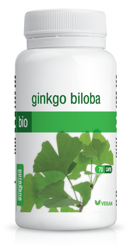 Ginkgo biloba capsules duopack Purasana