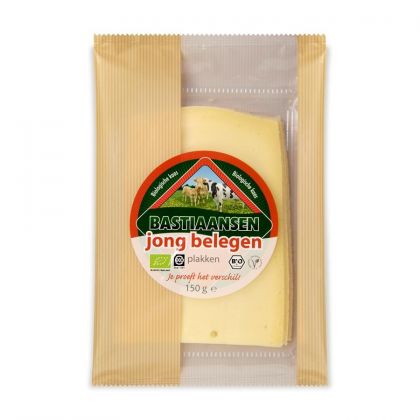 Gouda jong belegen sneetjes 150gr Bastiaansen