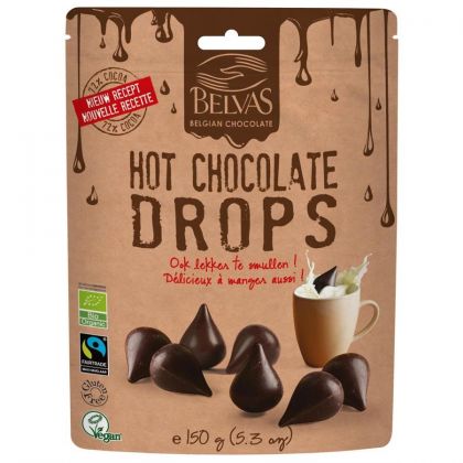 Hot chocolate drops 150gr Belvas