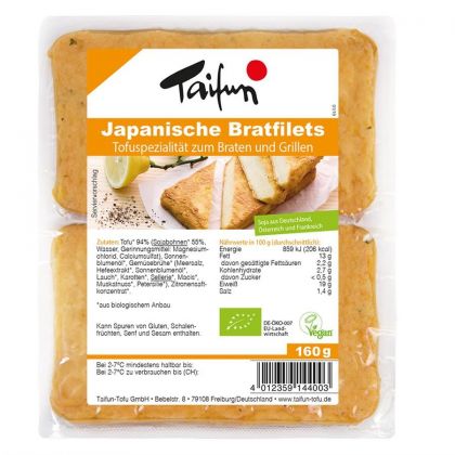 Japanse braadfilets 160gr Taifun