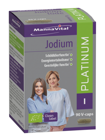 Jodium platinum 90 v-caps Mannavital