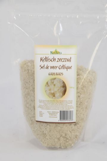 Keltisch zeezout grof 500gr Natuvita