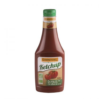 Ketchup rijststroop 560gr Danival