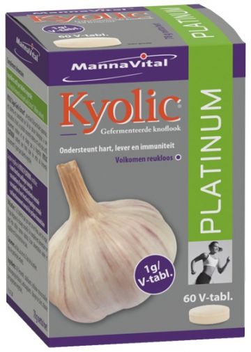 Kyolic platinum 60 v-caps Mannavital