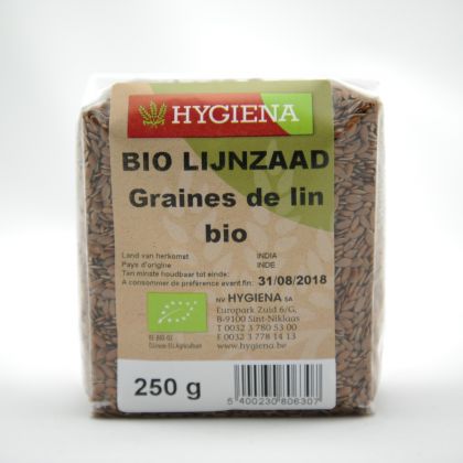 Lijnzaad 250gr Hygiena