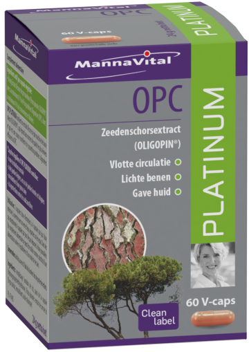 OPC platinum 60 v-caps Mannavital