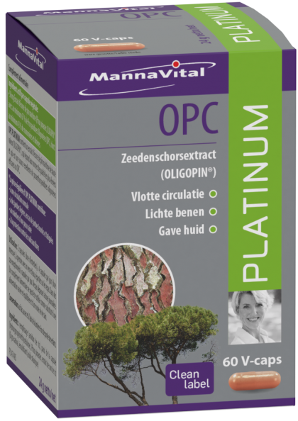 OPC platinum 60 v-caps Mannavital