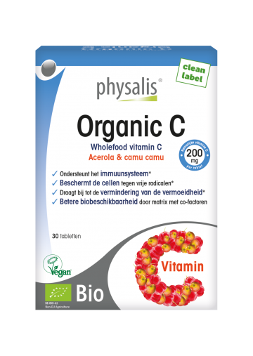 Organic C 30 tabl Physalis