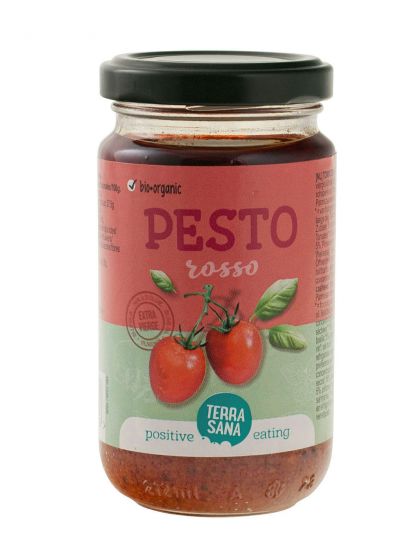 Pesto rosso 180gr Terrasana