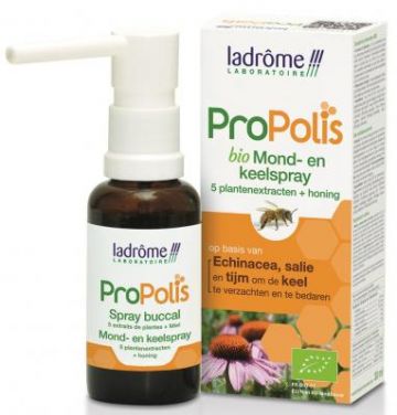 Propolis keel- en mondspray 30ml Ladrôme