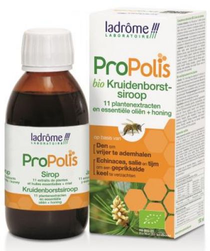 Propolis siroop suikervrij 150ml Ladrôme