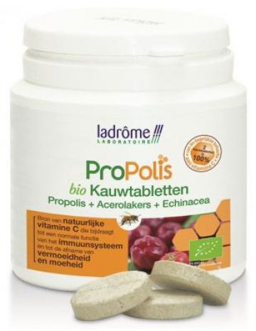 Propolis kauwtabletten 40 tabl Ladrôme