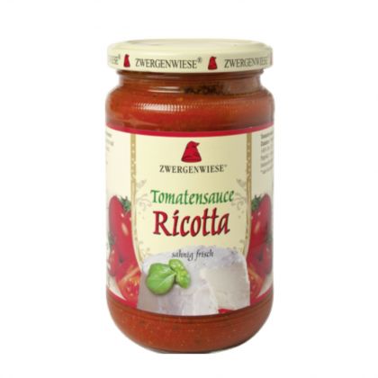 Ricotta tomatensaus 350gr Zwergenwiese