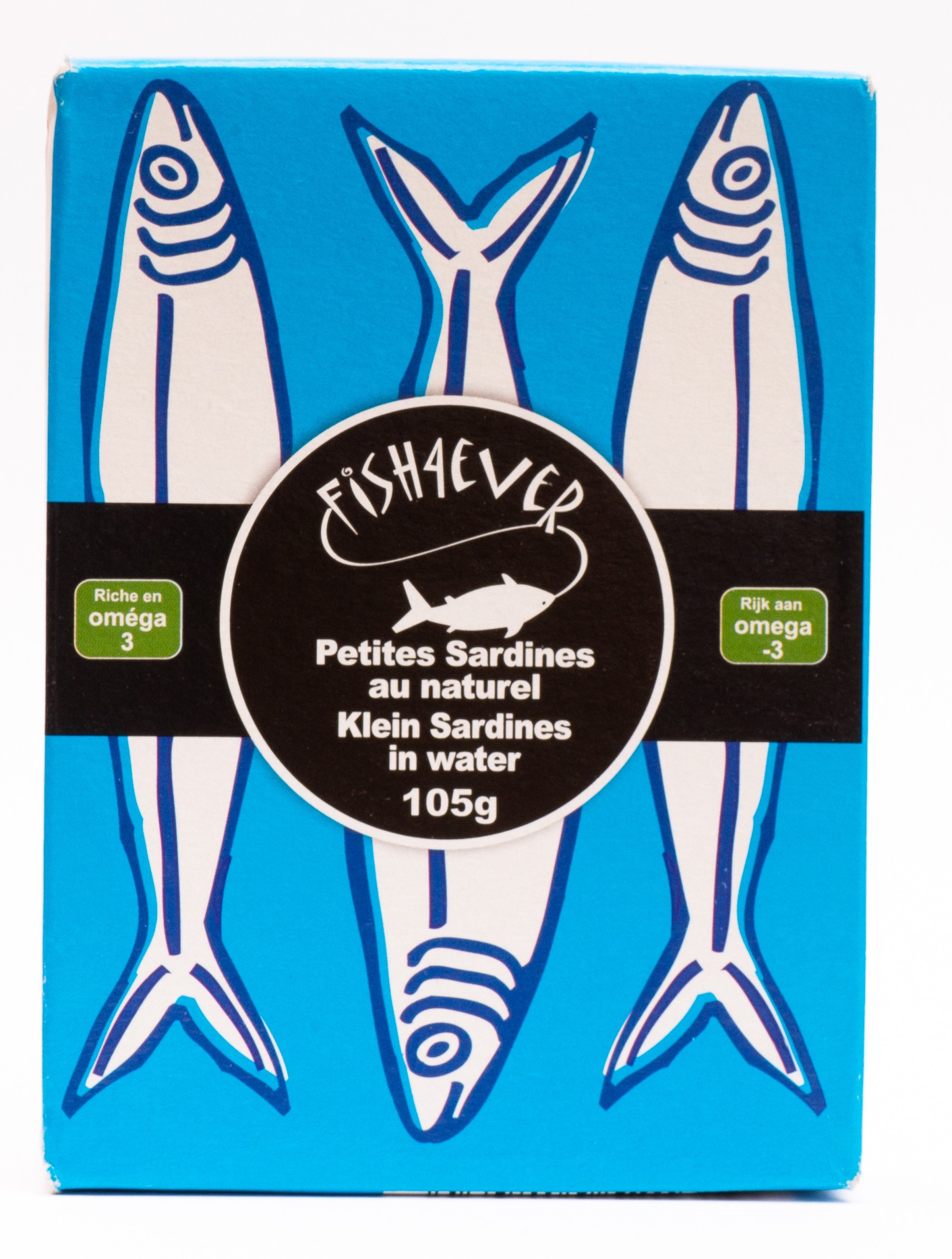 kopen Berouw Prestatie Bio Sardines in water 105gr Fish4ever kopen? - Bio Vis