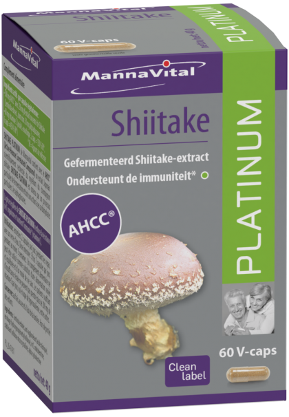 Shiitake Platinum 60 v-caps Mannavital