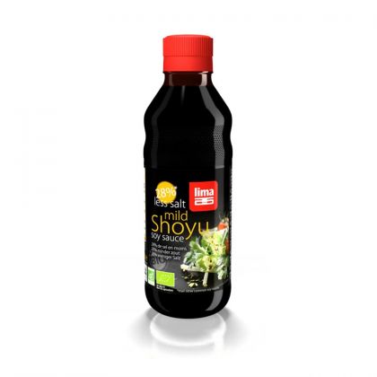 Shoyu minder zout 250ml Lima