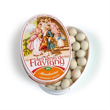 Snoepjes mandarijn 50gr Flavigny