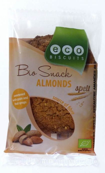 Spelt amandelkoek 40gr Eco Biscuits