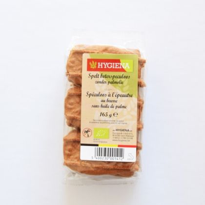 Spelt boterspeculoos 165gr Hygiena