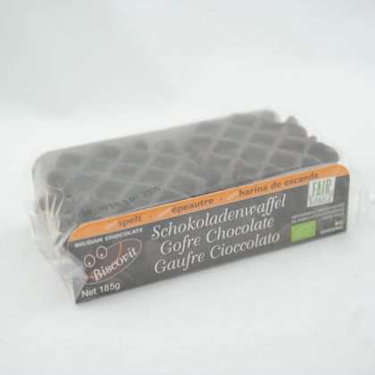 Speltwafels chocolade 185gr Biscovit