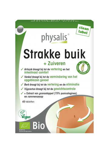 Strakke buik 45 tabl Physalis